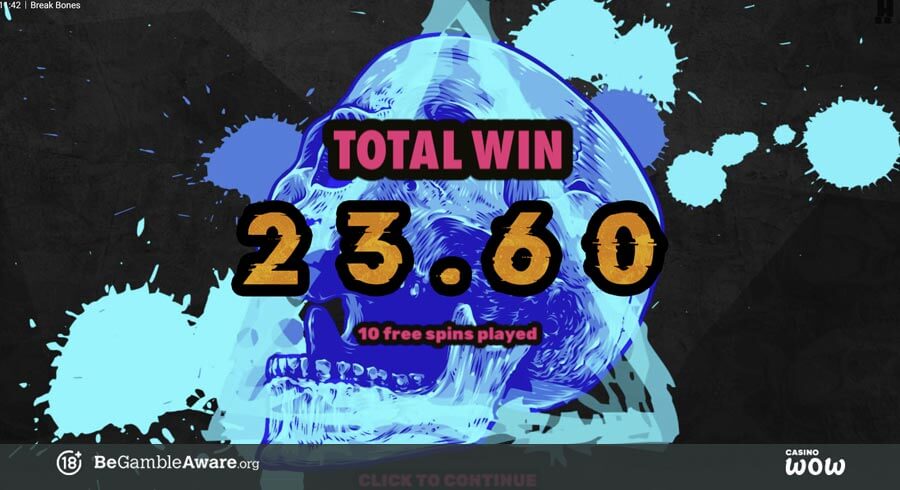 Break Bones Big Win