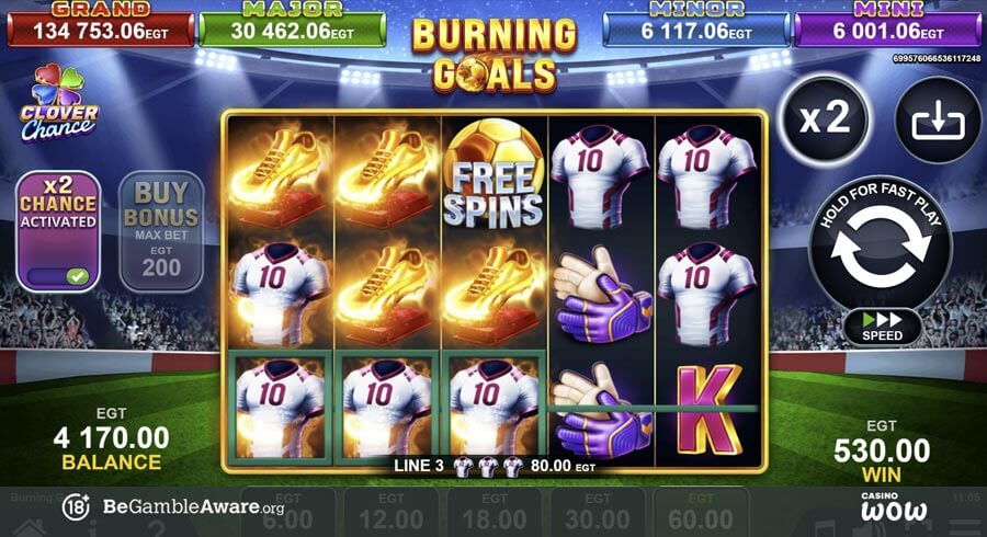 Burning Goals Big Win