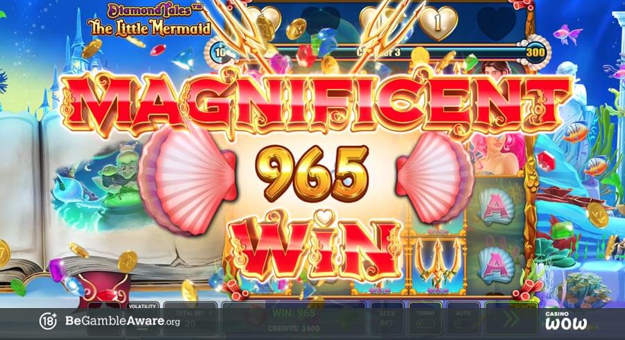 Diamond Tales: The Little Mermaid Big Win