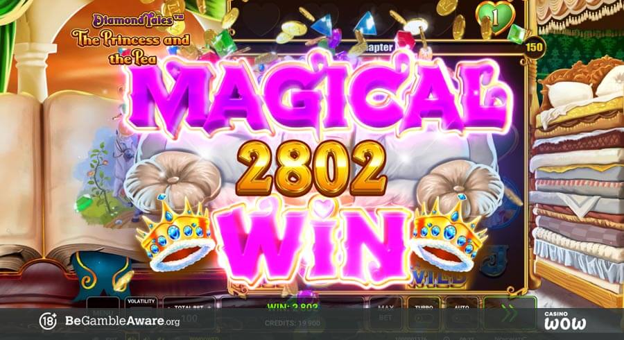 Diamond Tales: The Princess and the Pea Big Win