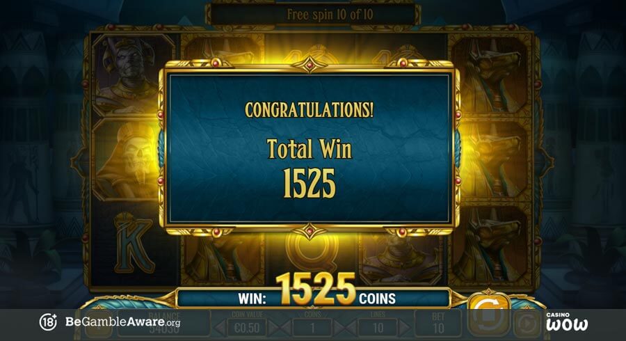 Doom of Egypt Big Win