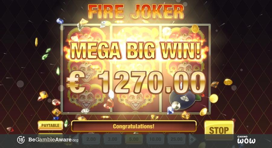 Fire Joker Big Win