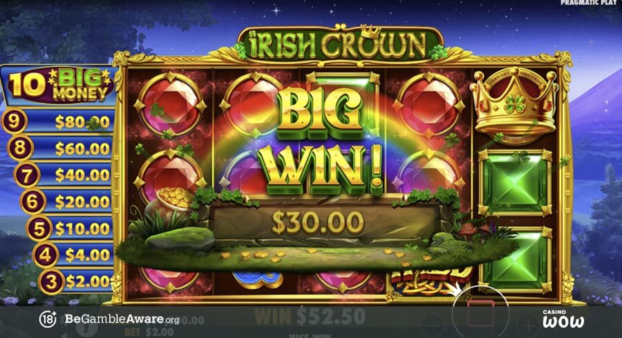 Irish Crown Big Win