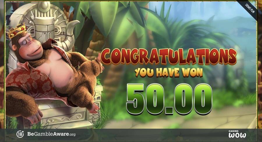 King Kong Cash Big Win