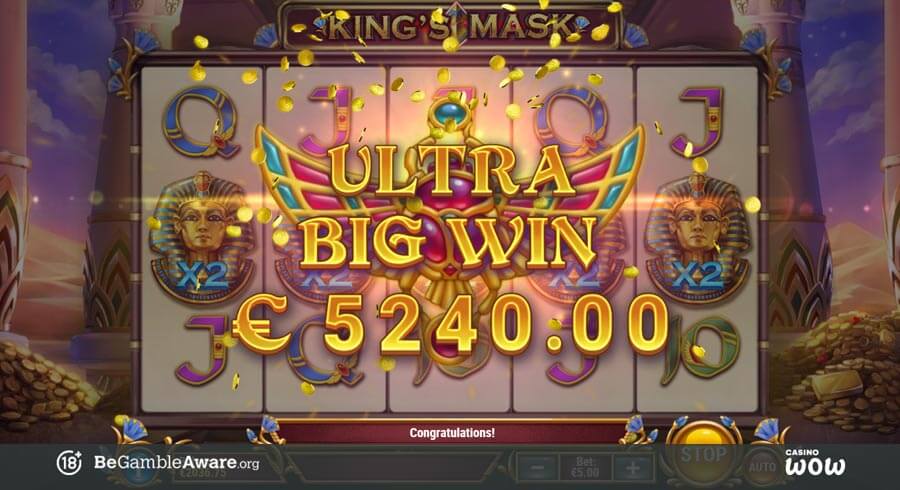 King's Mask Big Win