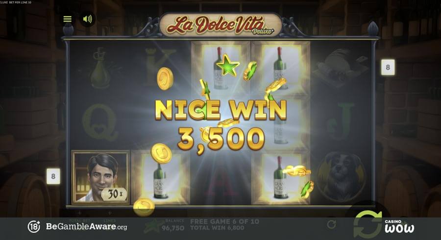 La Dolce Vita Deluxe Big Win