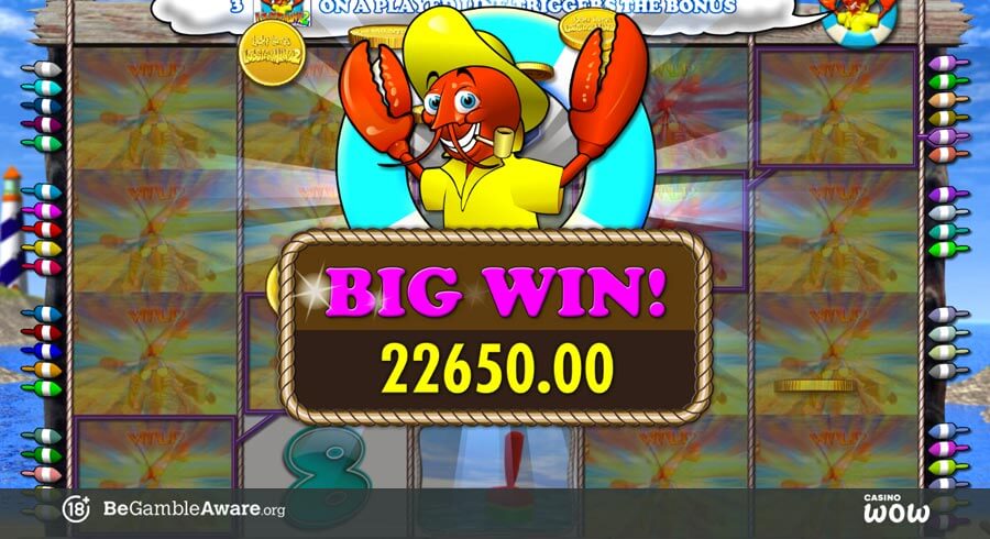 Lucky Larry’s Lobstermania 2 Big Win