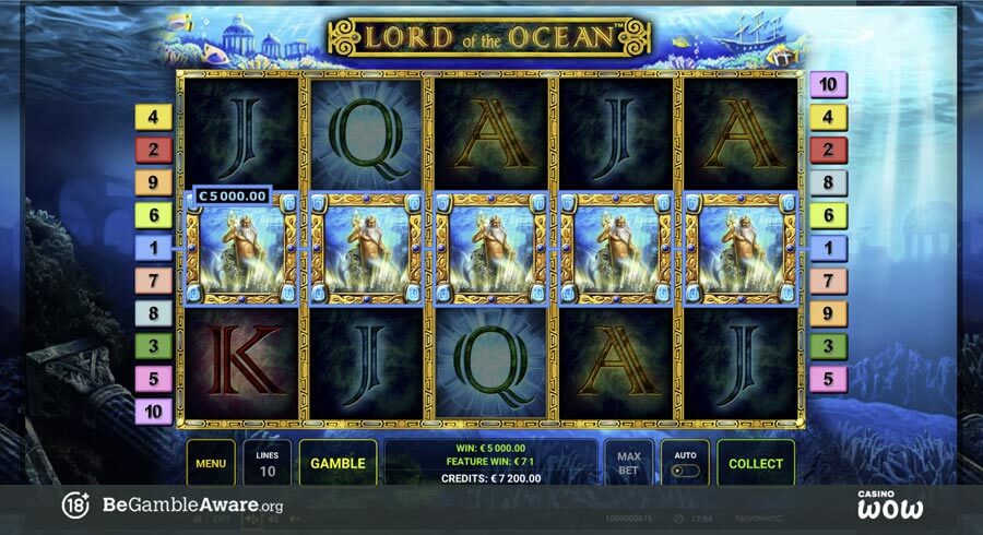 Lord of the Ocean Big Win