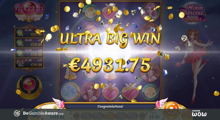 Moon Princess 100 Big Win