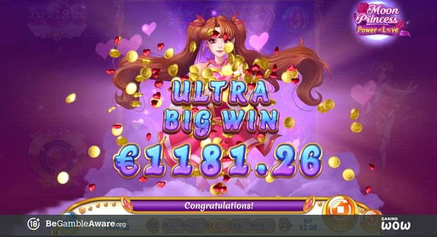 Moon Princess Power of Love Big Win