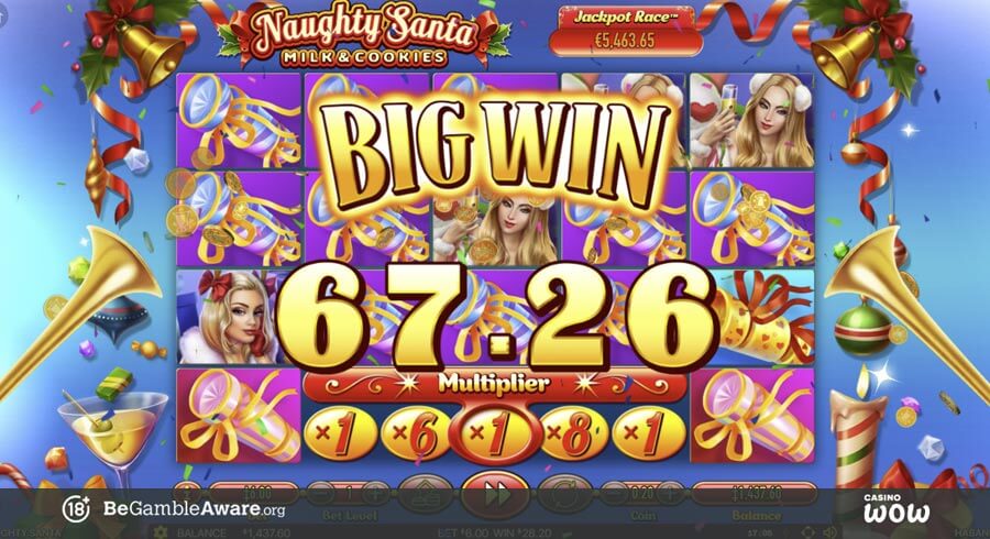 Naughty Santa Big Win