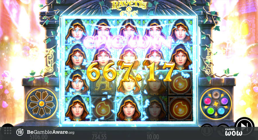 Raven’s Eye Big Win