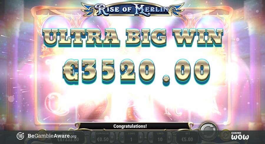 Rise of Merlin Big Win