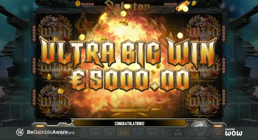Sabaton Big Win