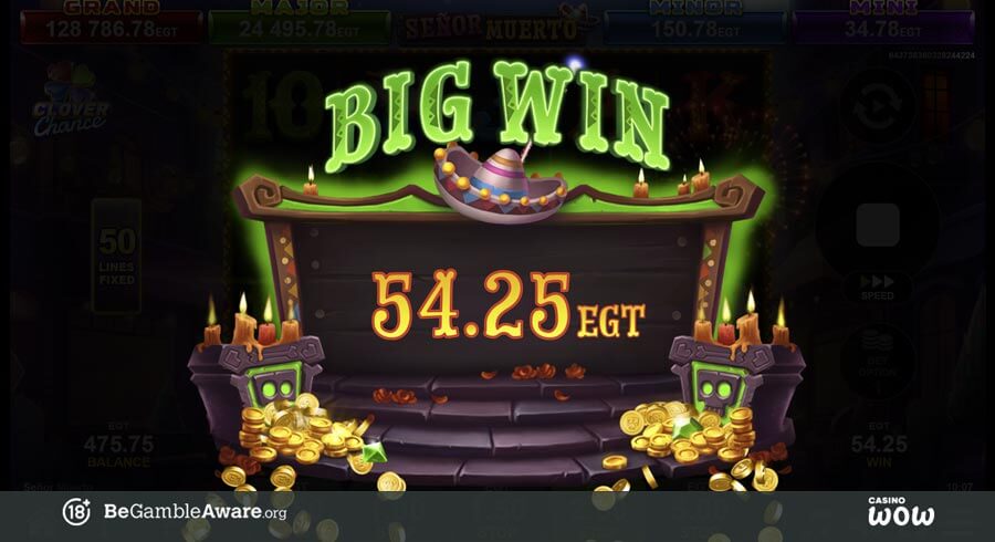 Senor Muerto Big Win
