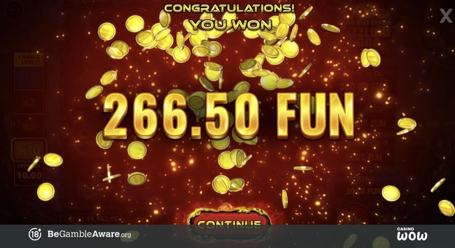 Sizzling Eggs Grand Gold Edition Big Win