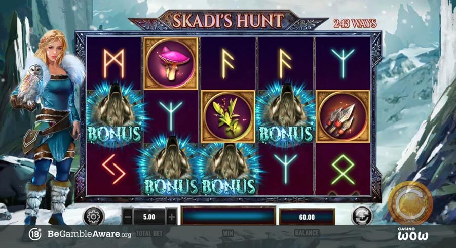 Skadi's Hunt Bonus Feature