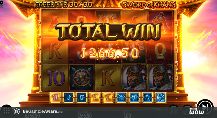 Sword of Khans Big Win