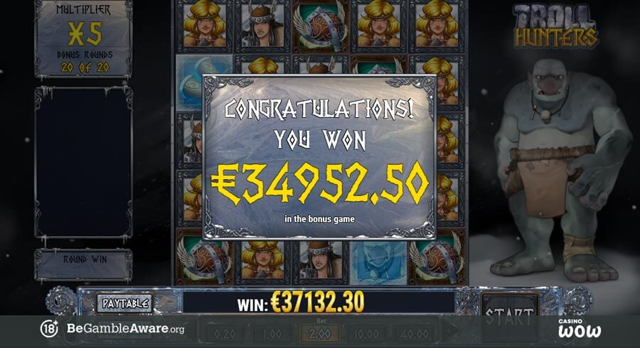 Troll Hunters Big Win