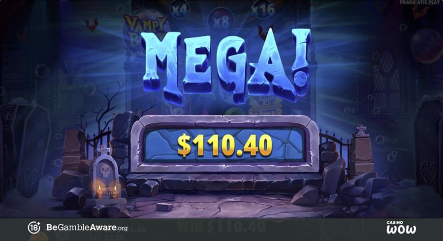 Vampy Party Big Win
