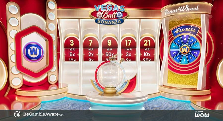 Vegas Ball Bonanza Main Game