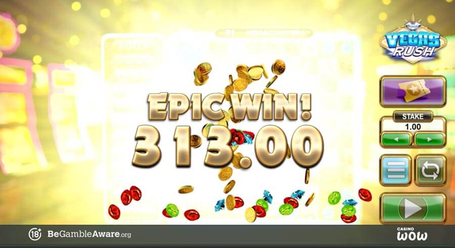 Vegas Rush Big Win