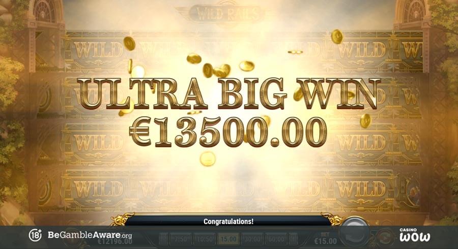Wild Rails Big Win