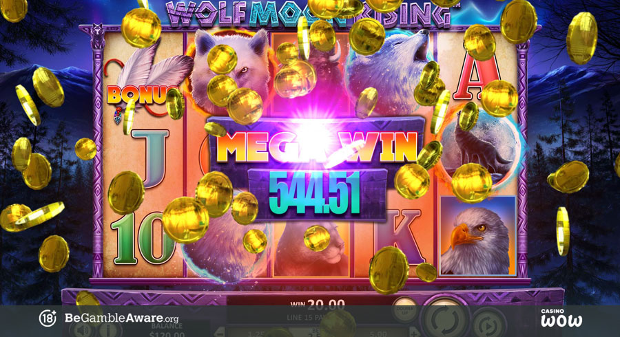 Wolf Moon Rising Big Win