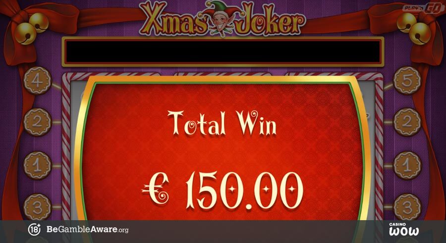 Xmas Joker Big Win