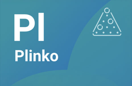 Plinko game logo
