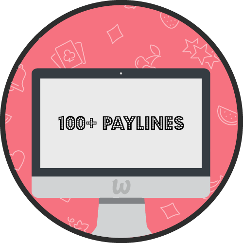 100+ Paylines Slots Online