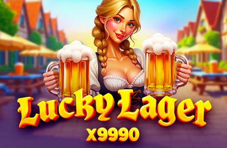 Lucky Lager x9990 game logo