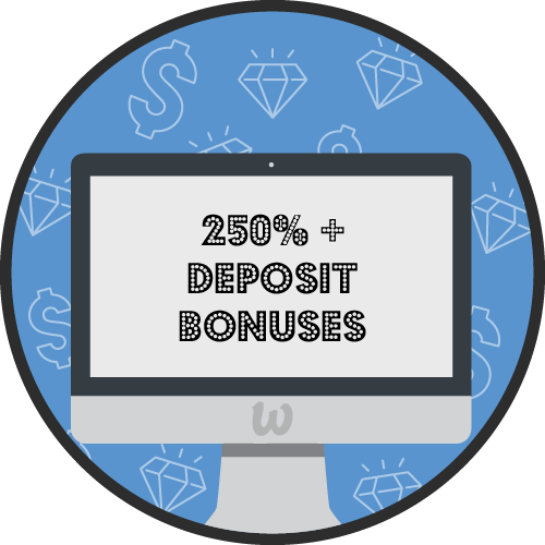 All 250+ Deposit Bonuses Online