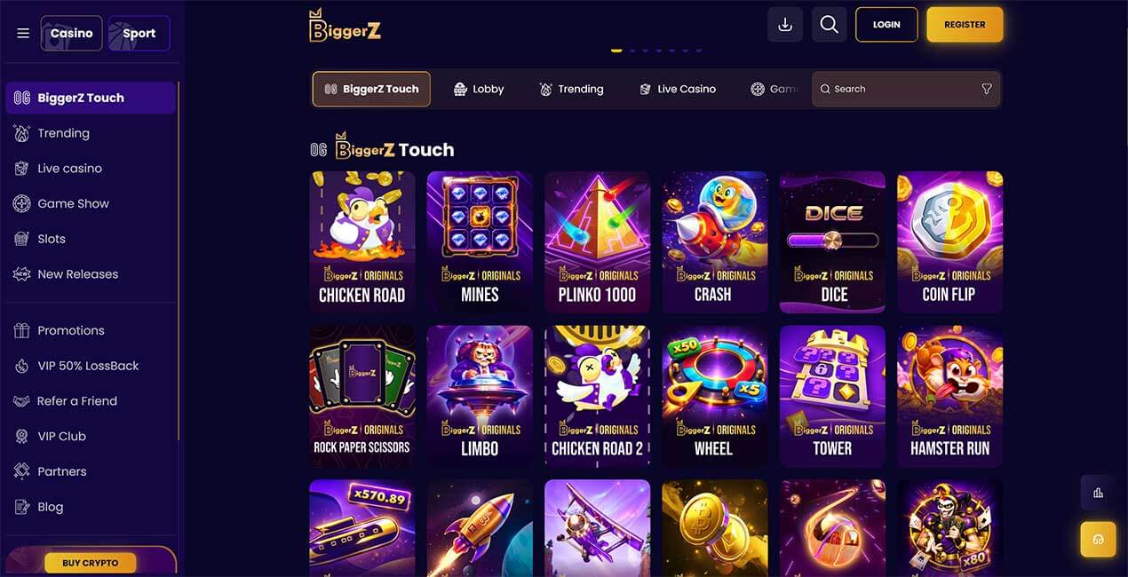 BiggerZ Touch Originals