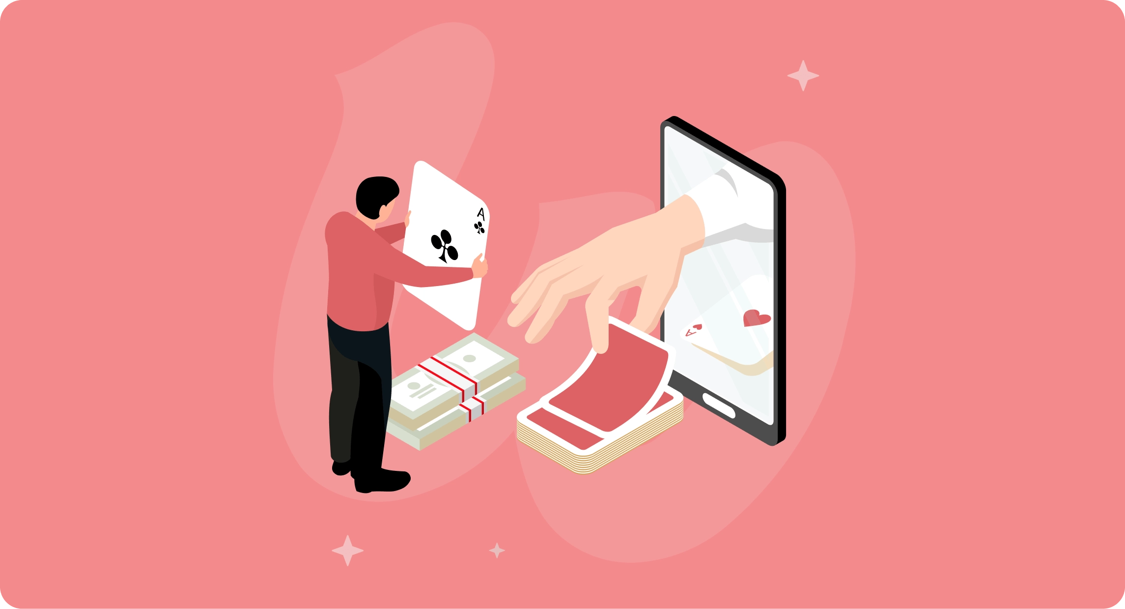 Betting limits comparison in online and land-based casinos