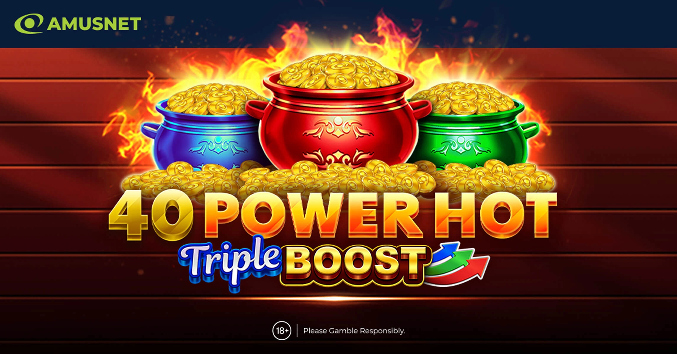 Triple Boost in the Golden Coins Link Jackpot by Amusnet