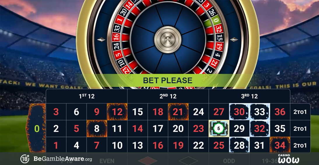 Golden Goal Roulette