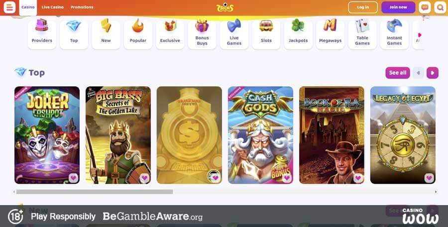7Signs Casino Games