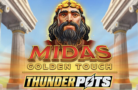 Midas Golden Touch Thunder Pots game logo