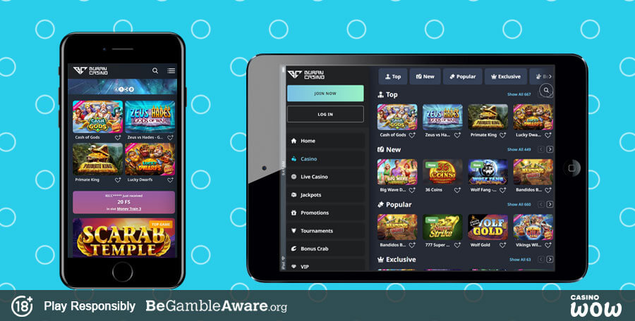 Buran Mobile Casino