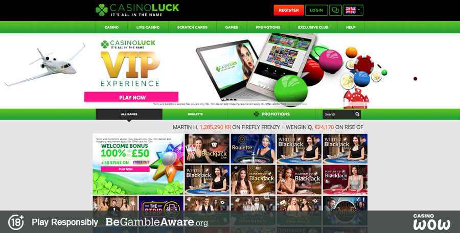 CasinoLuck Games