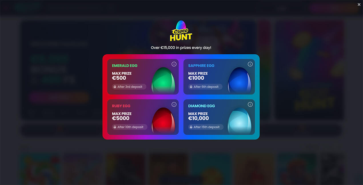 Croco Hunt at Crocoslots casino