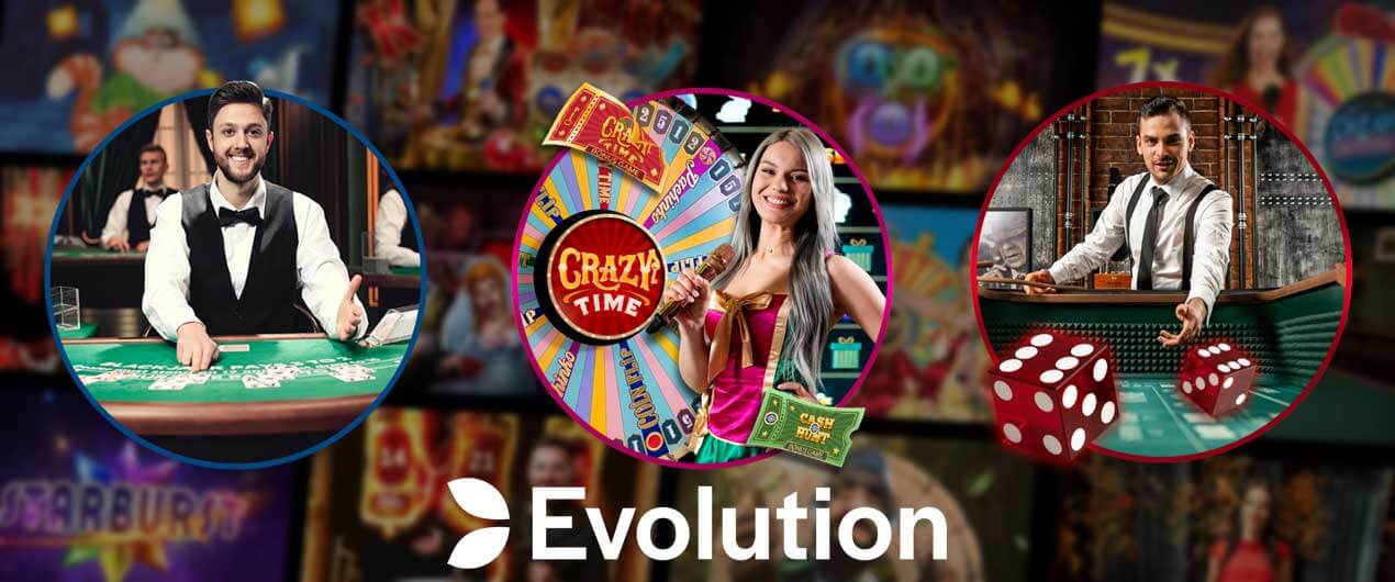 Evolution Gaming live dealer games
