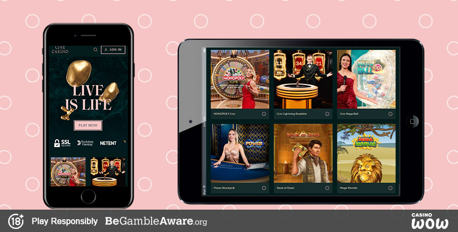 Mobile LiveCasino