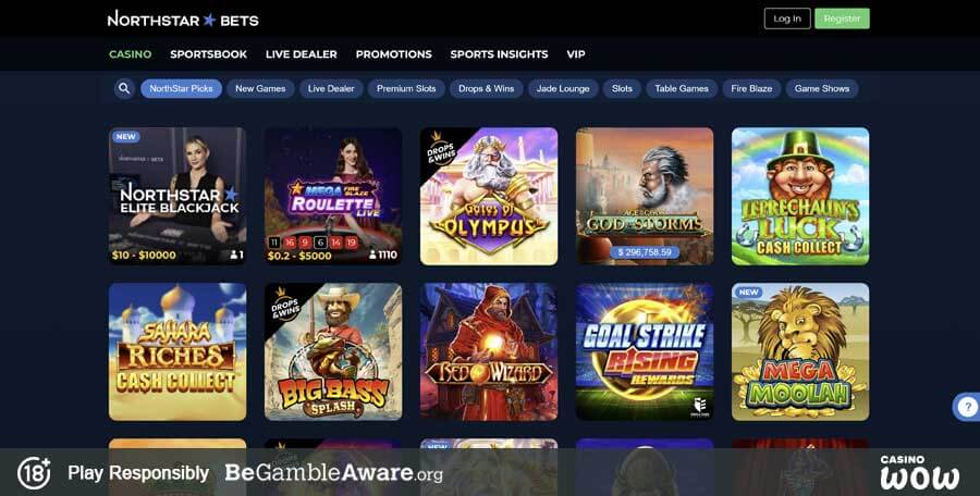 Northstar Bets Casino Games