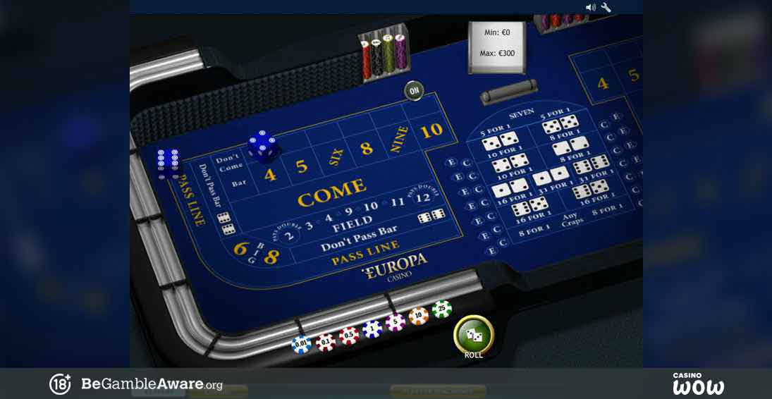 Playtech Craps