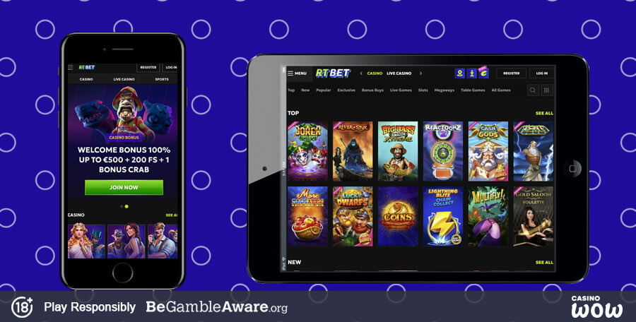 RTBet Mobile Casino