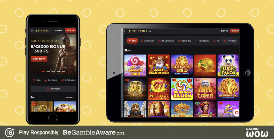 Rollero Mobile Casino