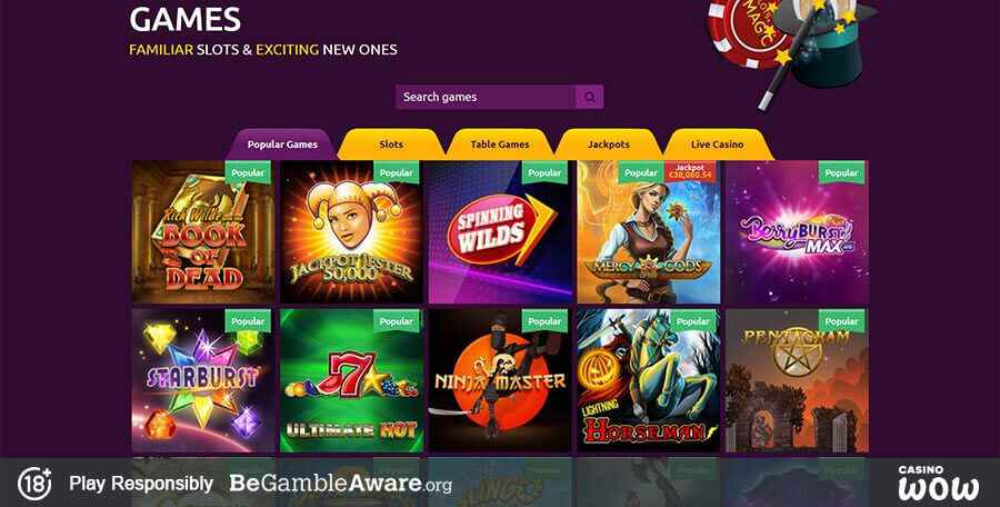 SlotsMagic Casino Games