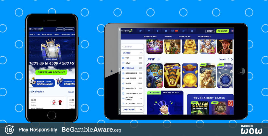 Sportaza Mobile Casino